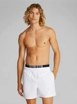 Calvin Klein Swimwear Badeshorts MEDIUM DOUBLE WB Creme/Weiß/Hellblau
