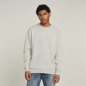 G-STAR Sweatshirt Premium Core Pacior Hellgrün/Khaki/Hellblau/Grün