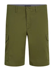 Tommy Hilfiger Cargoshorts HARLEM CARGO 1985 Dunkelgrün/Grün/Khaki