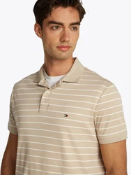 TOMMY HILFIGER Poloshirt SEASONAL Beige/Khaki/Braun