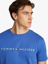 Tommy Hilfiger Underwear T-Shirt mit Logo Blau/Hellblau/Dunkelblau