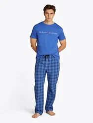 Tommy Hilfiger Underwear T-Shirt mit Logo Blau/Hellblau/Dunkelblau