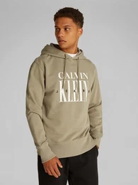 Hoodie SERIF FONT GRAPHIC HOODIE mit groem Logodruck