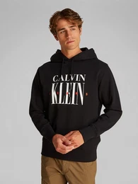 Hoodie SERIF FONT GRAPHIC HOODIE mit groem Logodruck