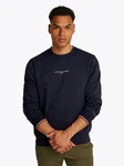 Tommy Hilfiger Sweatshirt SMALL TOMMY LOGO CREWNECK Dunkelblau