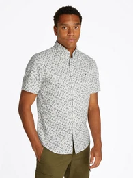 Kurzarmhemd COTTON LINEN PAISLEY RF SS SHIRT