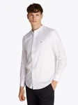 Tommy Hilfiger Langarmhemd FLEX POPLIN SOLID MAO RF SHIRT Weiß/Creme/Khaki/Grau/Hellblau