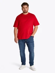 Tommy Hilfiger T-Shirt BT-ESSENTIAL REG FIT SOLID TEE-B Rot