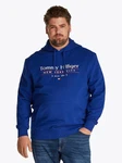Tommy Hilfiger Kapuzensweatshirt BT-HILFIGER CENTER STACK HOODY Dunkelblau/Blau/Hellblau