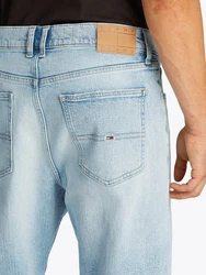 Tommy Jeans Gerade Jeans Isaac Relaxed Tapered Hellblau/Blau