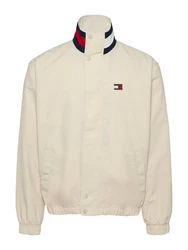Tommy Jeans Allwetterjacke TJM DNA COLLAR ESS JACKET Khaki/Beige