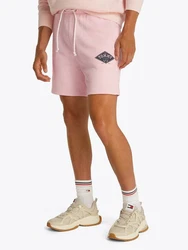 Tommy Jeans Sweatshorts TJM REG VARSITY GRAPHICS SHORT Rosa