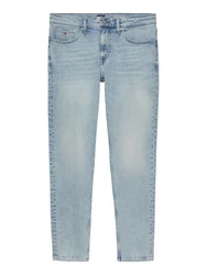 Tommy Jeans Slim-fit Jeans Austin Slim Tapered Hellblau/Blau