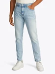 Tommy Jeans Slim-fit Jeans Austin Slim Tapered Hellblau/Blau