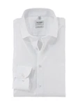 OLYMP Businesshemd Level 5 Weiß/Creme/Grau/Dunkelblau