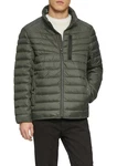 s.Oliver Steppjacke Dunkelgrün/Grün