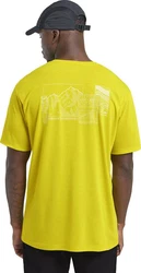 Jack Wolfskin T-Shirt VONNAN GRAPHIC Gelb/Neonfarben/Grün