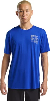 Jack Wolfskin T-Shirt VONNAN GRAPHIC Blau