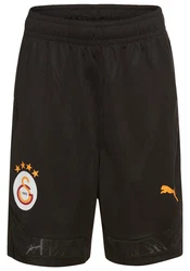 PUMA Trainingsshorts GSK TRAINING SHORTS Galatasaray Istanbul (2024/2025) Schwarz/Orange/Gelb/Rot/Grau