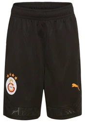 PUMA Trainingsshorts GSK TRAINING SHORTS Galatasaray Istanbul (2024/2025) Schwarz/Orange/Gelb/Rot/Grau