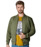 CASAMODA Outdoorjacke Sweatjacke Dunkelgrün/Khaki/Grün
