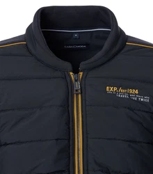 CASAMODA Outdoorjacke Sweatjacke Hellblau/Dunkelblau/Grau