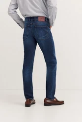 bugatti 5-Pocket Jeans Blau/Dunkelblau