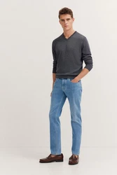 bugatti 5-Pocket Jeans Blau/Hellblau
