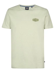 Petrol Industries T-Shirt Logo Shoreway Khaki/Dunkelgrün/Grün/Hellgrün