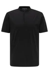 Drykorn Poloshirt T-Shirt Schwarz/Dunkelblau
