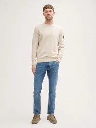 TOM TAILOR Slim-fit-Jeans TTJOSH Regular Slim Jeans FREEF!T Blau/Hellblau/Beige