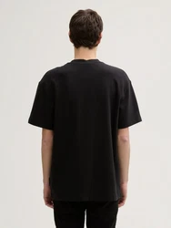 TOM TAILOR Denim T-Shirt Relaxed Fit Schwarz