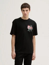 T-Shirt Relaxed Fit T-Shirt mit Rcken-Print