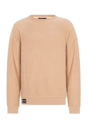 RedBridge Herren Pullover Sweatshirt Beige