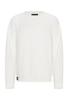 RedBridge Herren Pullover Sweatshirt Weiß