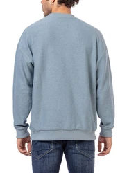 RedBridge Herren Pullover Sweatshirt Blau