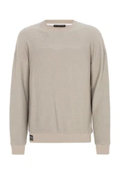 RedBridge Herren Pullover Sweatshirt Grau