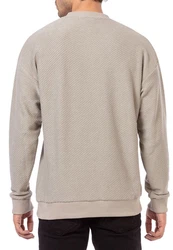 RedBridge Herren Pullover Sweatshirt Grau