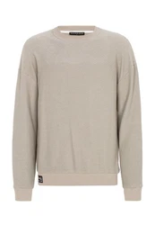 RedBridge Herren Pullover Sweatshirt Grau