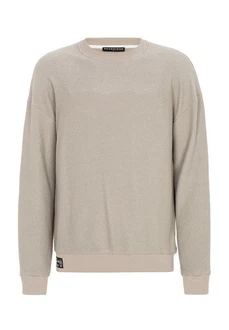 RedBridge Herren Pullover Sweatshirt Grau