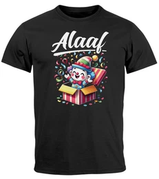Print-Shirt Herren T-Shirt Fasching Karneval Kostm-Ersatz Verkleidung Last mit Print