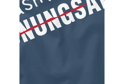 MoonWorks Print-Shirt Herren T-Shirt Aufdruck Ordnungsamt Orgasmusamt Blau/Grau/Dunkelblau