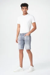 Miracle of Denim Jeansbermudas Thomas Shorts Creme/Weiß/Blau/Schwarz