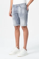 Miracle of Denim Jeansbermudas Thomas Shorts Creme/Weiß/Blau/Schwarz