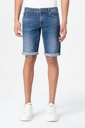 Miracle of Denim Jeansbermudas Thomas Shorts Blau/Creme/Schwarz/Beige/Hellblau
