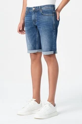 Miracle of Denim Jeansbermudas Thomas Shorts Blau/Creme/Schwarz/Beige/Hellblau
