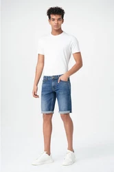 Miracle of Denim Jeansbermudas Thomas Shorts Blau/Creme/Schwarz/Beige/Hellblau