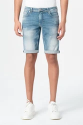 Miracle of Denim Jeansbermudas Thomas Shorts Creme/Weiß