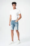 Miracle of Denim Jeansbermudas Thomas Shorts Creme/Weiß