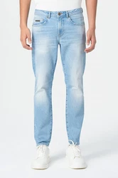 Miracle of Denim 5-Pocket Jeans Alf Tapered (1-tlg) Hellblau
